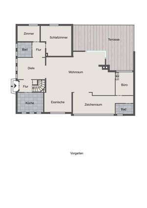 Tiergartenviertel: EFH mit Potenzial oder 1400 m² Baugrund für Entwickler - Sie entscheiden. – 47800 Krefeld – Vorschaubild 7