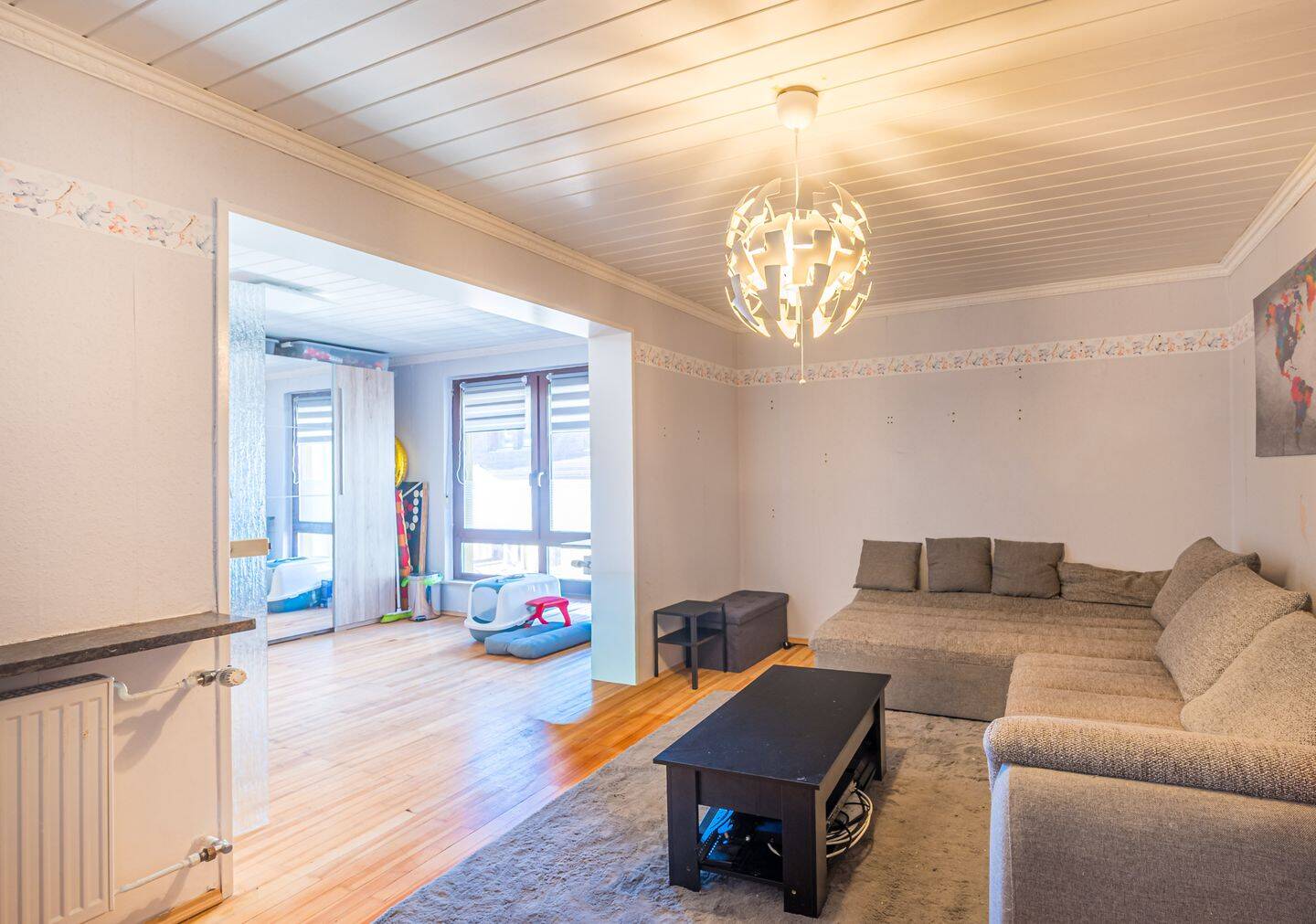 4-Zimmer Maisonettewohnung, ca. 85 qm, zentral in Zellingen zu vermieten
