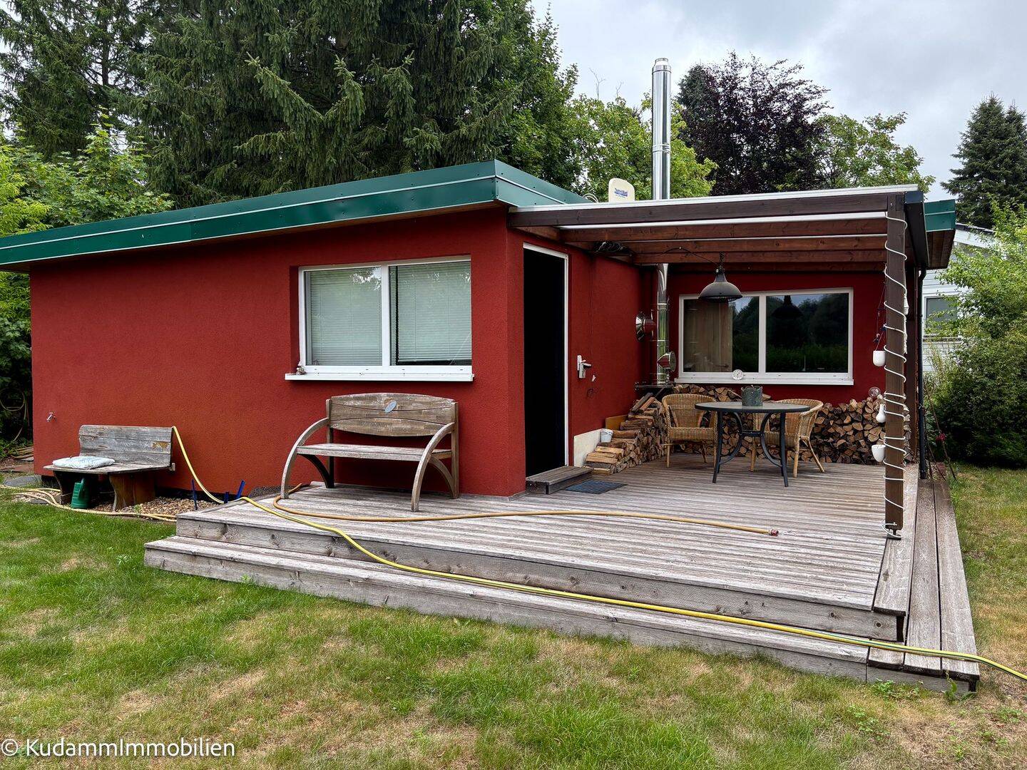 Rückzugsort am Wasser- Bungalow mit Steg in Seenähe von Lindow – Lindow (Mark) – Vorschaubild 2