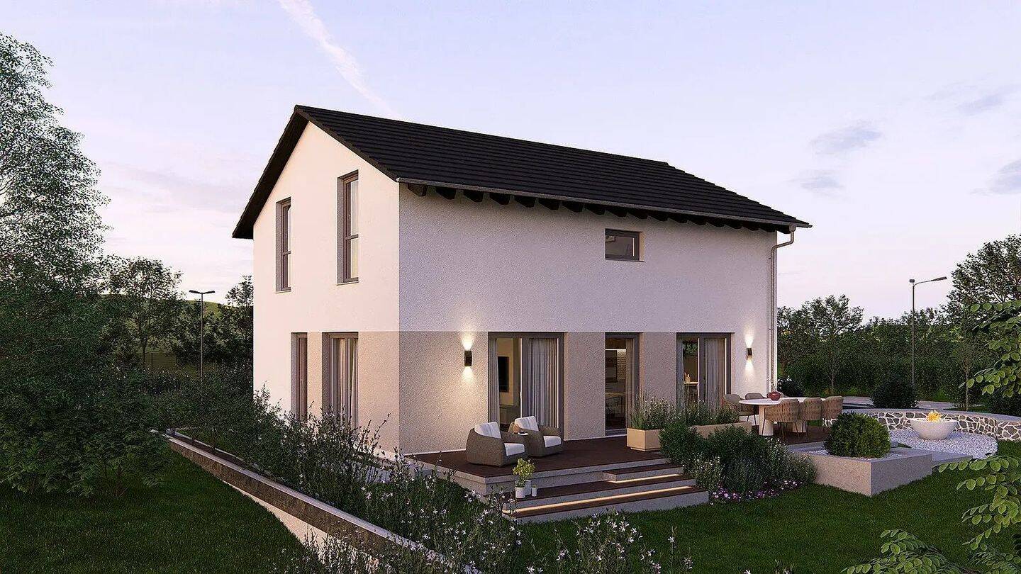 Einzugsfertiges zweigeschossiges Einfamilienhaus mit zwei Etagen und über 140 qm