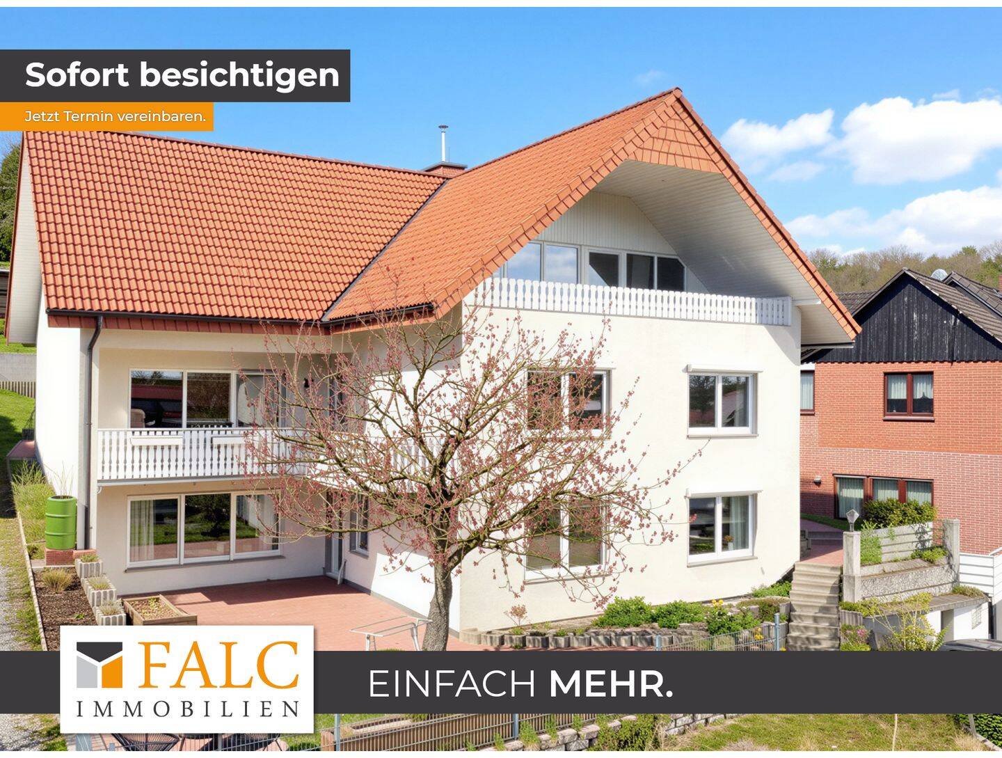 Vlotho ! Haus mit Fernblick für die große Familie ! – Vlotho – Bild 1 von 9