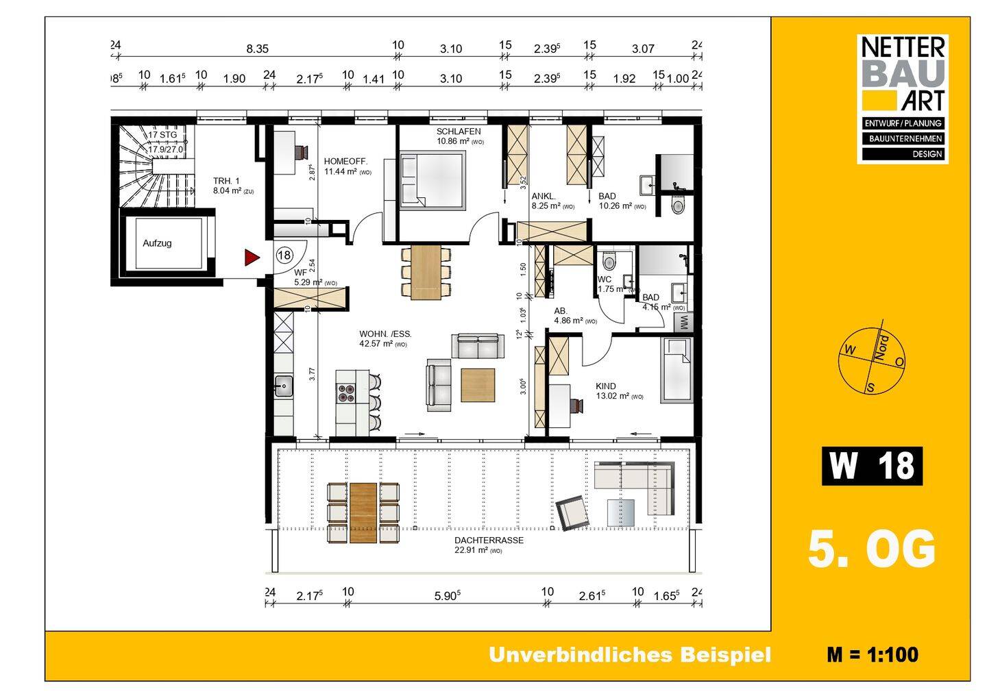 Fürth, Holzstr. 55, Whg. 18, moderne Neubauwohnung