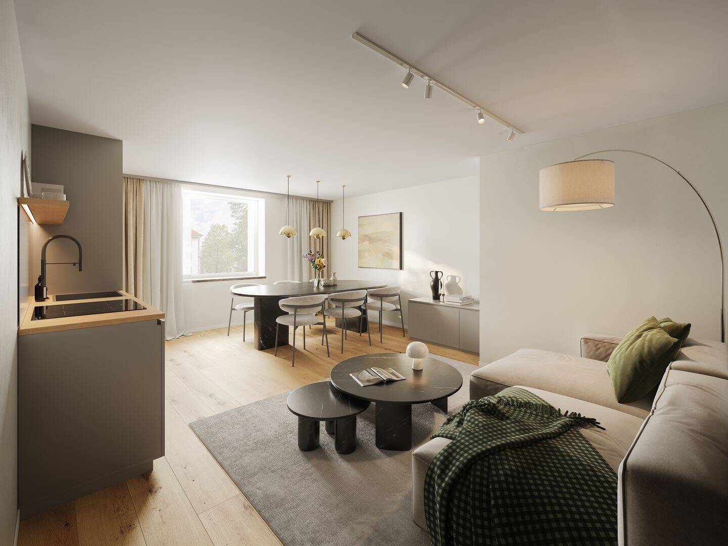 Kernsanierte 4-Zimmer Wohnung in zentraler Lage von Neuhausen