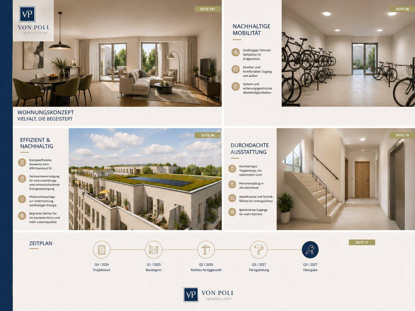 Dachgeschosskomfort nahe TU Dresden: 2-Raum-Neubauwohnung mit ca. 15 m² Balkon – Dresden – Vorschaubild 3
