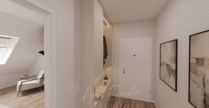 Münster Gremmendorf Neubau - Freundliche 2-Zimmer-Wohnung im DG mit Dachterrasse – 48167 Münster – Vorschaubild 7