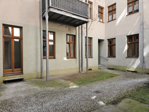 Mit Video: Kleine Terrassenwohnung im Innenhof mit Einbauküche – 39112 Magdeburg – Vorschaubild 5
