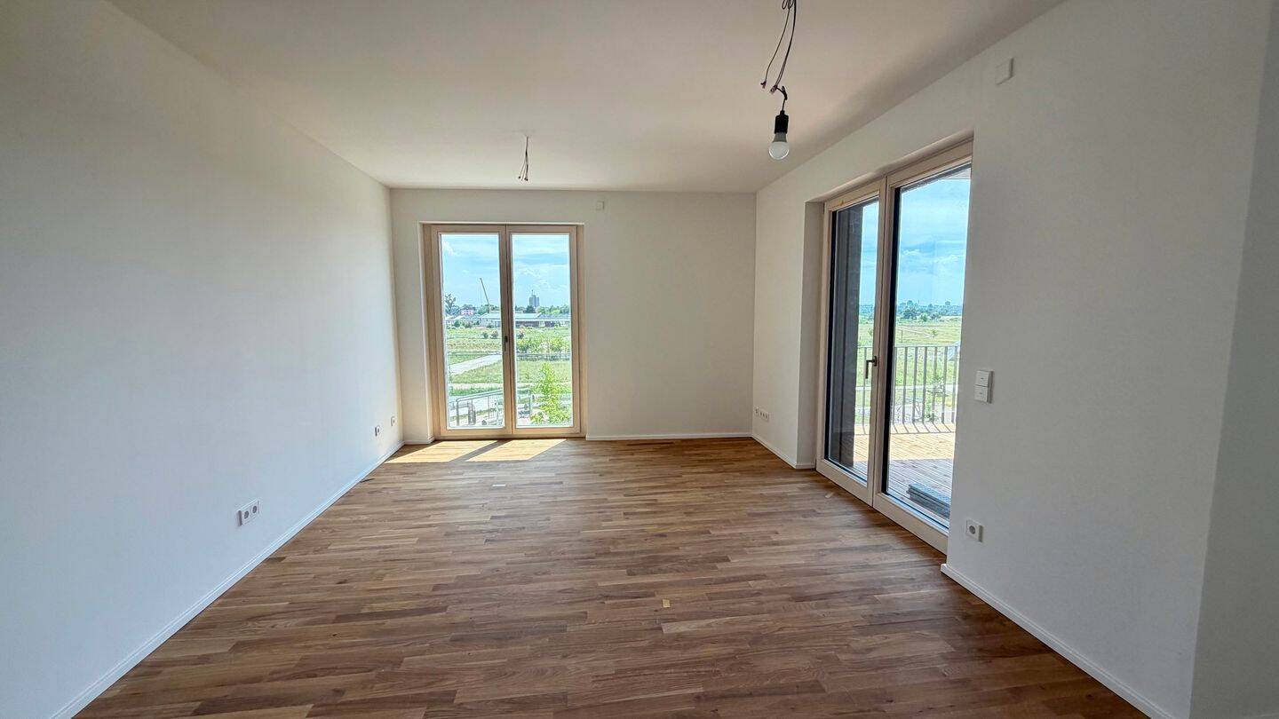 Erstbezug: Moderne 3-Zimmer-Wohnung mit Südwest-Loggia und Parkblick – Mannheim – Vorschaubild 8