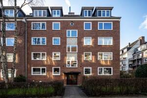 Möbliertes 4-Zimmer-Apartment mit großem Balkon zum Wohlfühlen in Hamburg Eppendorf - befristet