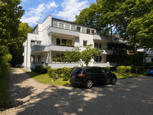 1-Zimmer-Wohnung im Hochparterre, Hamburg-Ottensen, Balkon, Garage, frei