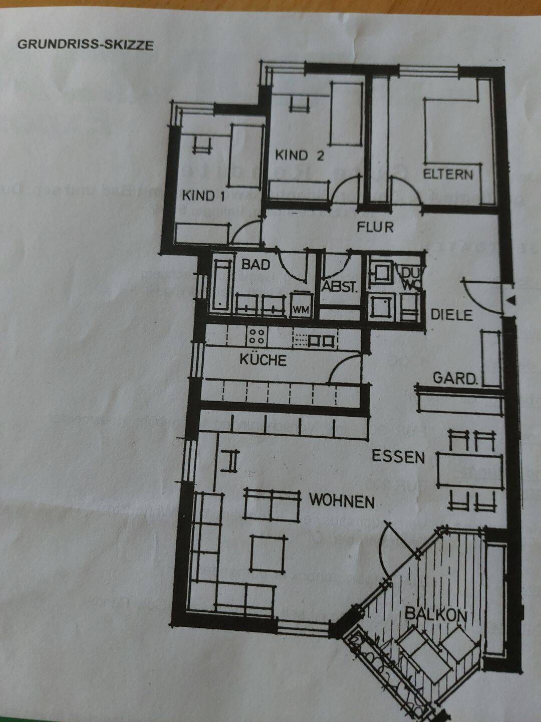 4 Zimmerwohnung von privat