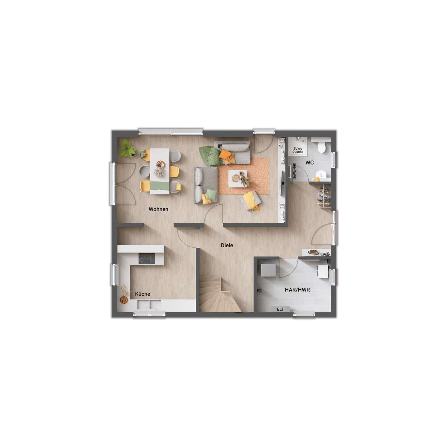 Schnaittach: Neubau EFH| Komplettpreis inkl. Grundstück & Baunebenkosten – Schnaittach – Vorschaubild 7