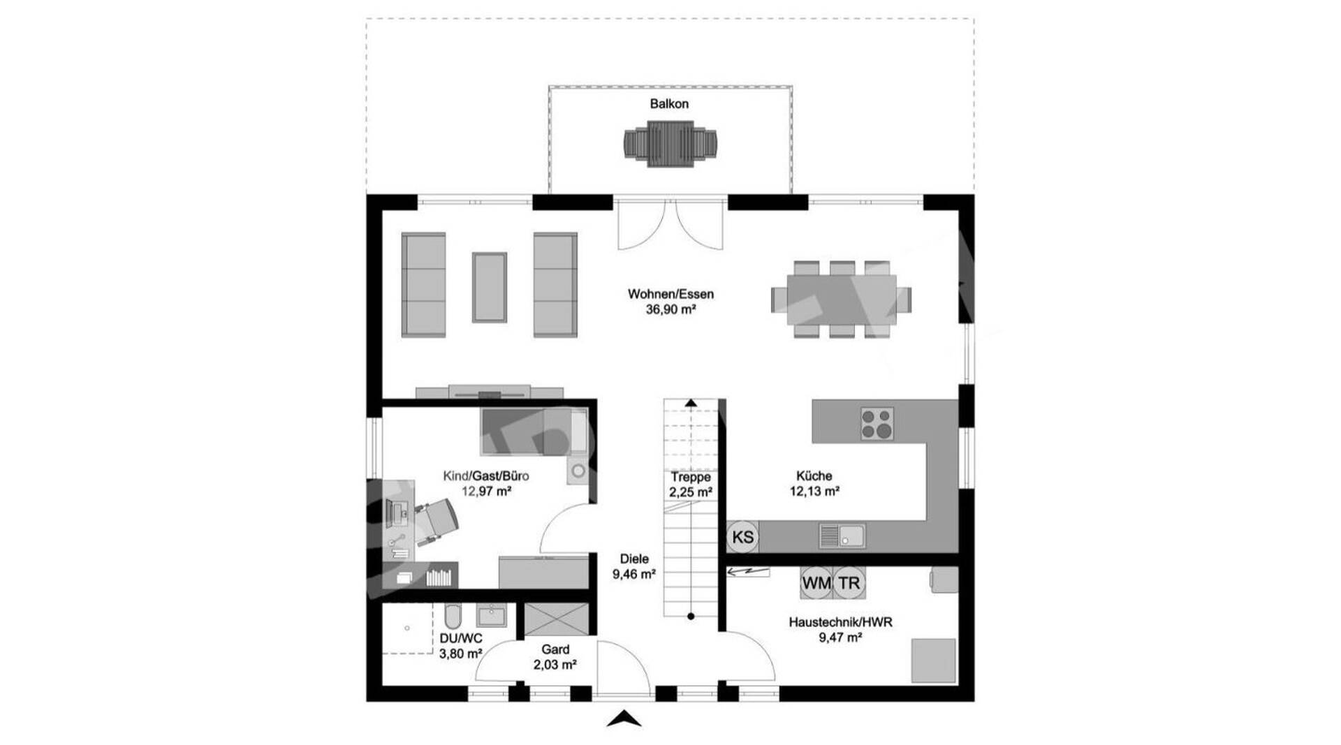 Haus in 66265 Heusweiler mit 186 m² kaufen