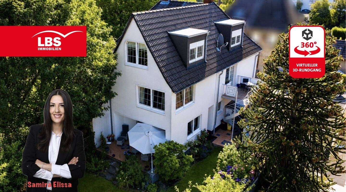 Großzügiges Zweifamilienhaus mit Traumgarten! – Gelsenkirchen – Bild 1 von 9