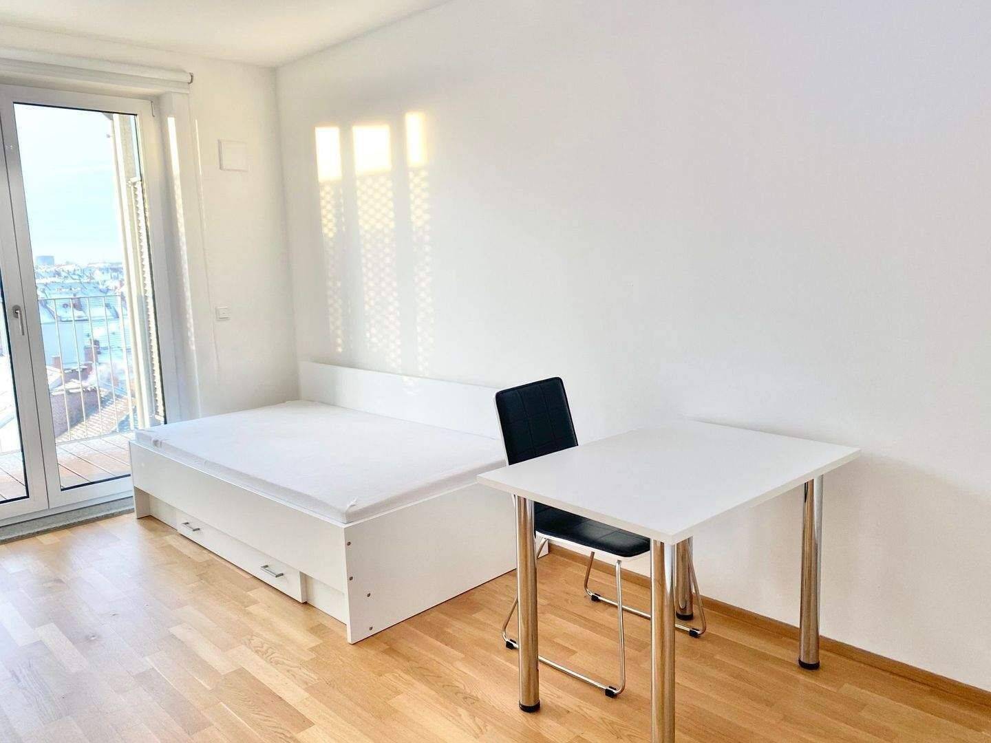 ***TOP MODERNES VOLL MÖBLIERTES 1 ZIMMER APARTMENT MIT BALKON *** – Nürnberg – Vorschaubild 8