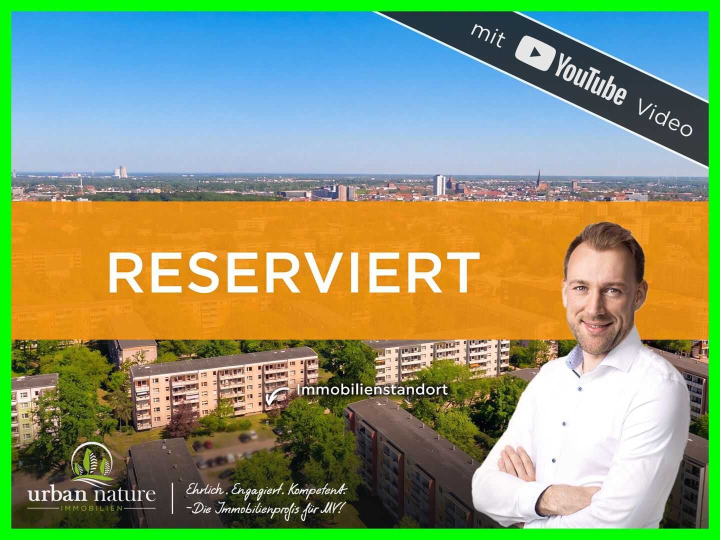 3-Zimmer-Wohnung mit Balkon und viel Gestaltungspotenzial in Rostock