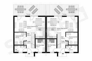 -Inkl. Grundstück- Ihre neue STREIF Doppehaushälfte in 38104 Braunschweig Gliesmarode – 38104 Braunschweig – Vorschaubild 2