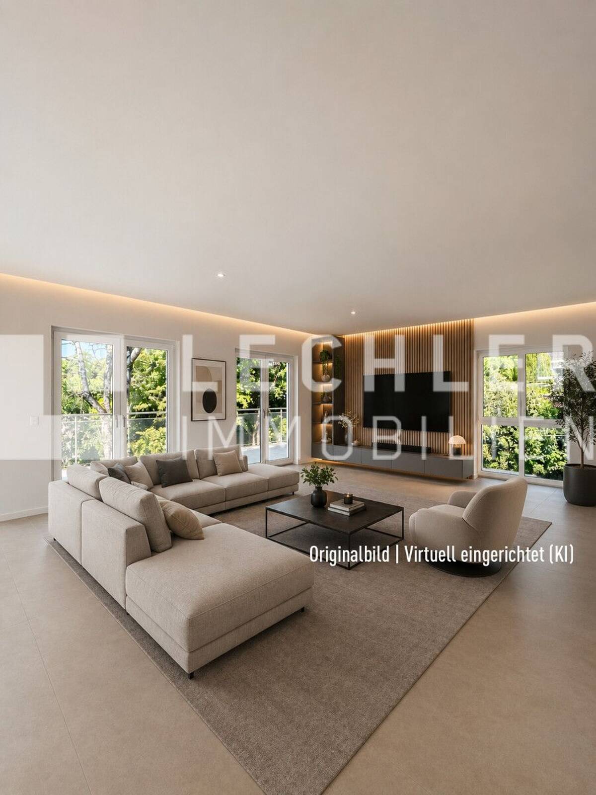 EXKLUSIVE OBERGESCHOSSWOHNUNG MIT PENTHOUSE-FEELING UND GROSSZÜGIGEM BALKON – 70599 Stuttgart – Bild 1 von 9