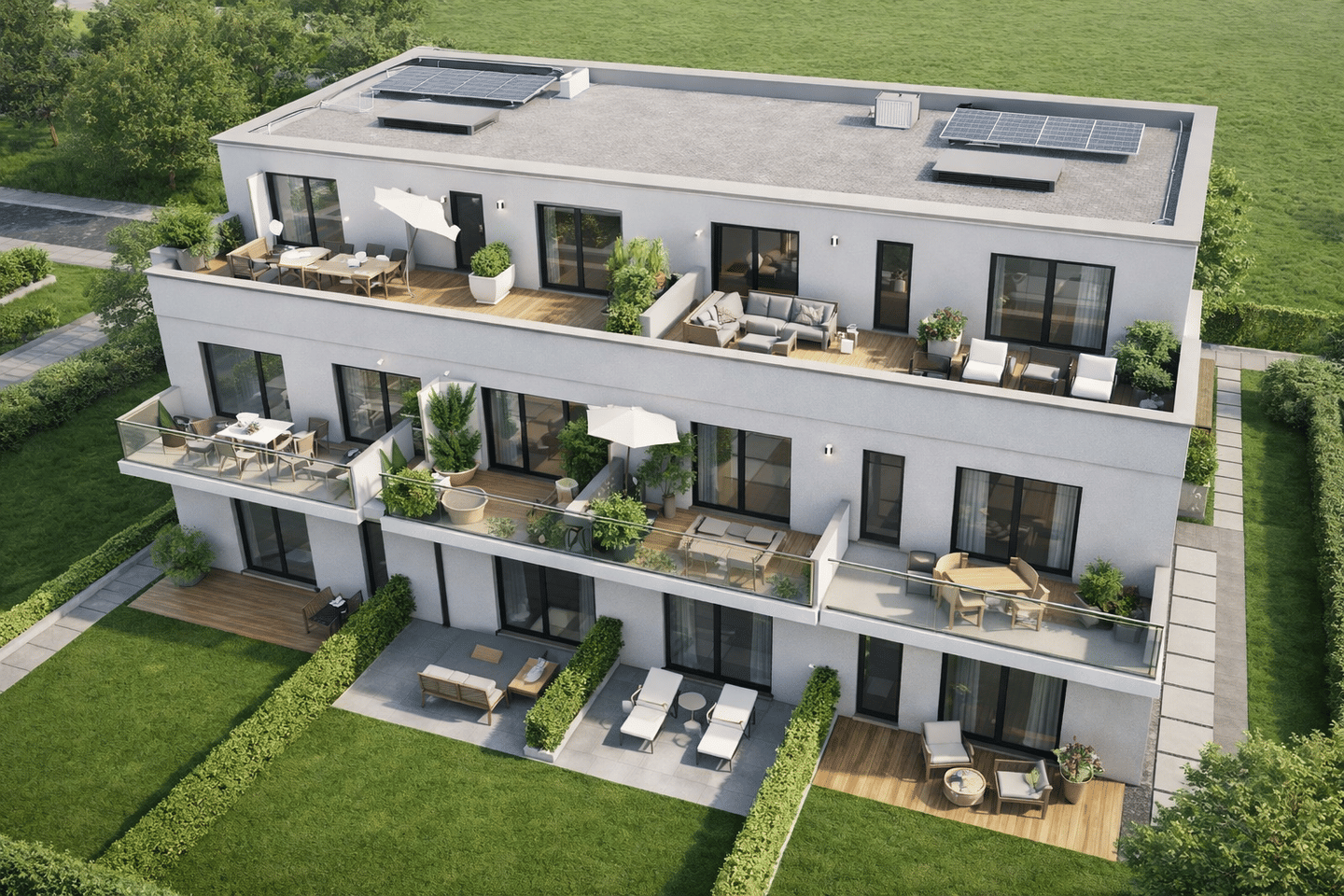 Nur noch 2 Wohnungen frei!! Penthouse - Wohnung im Neubauprojekt in 49326 Melle - Modernes Wohnen mit Qualität und Nachhaltigkeit!