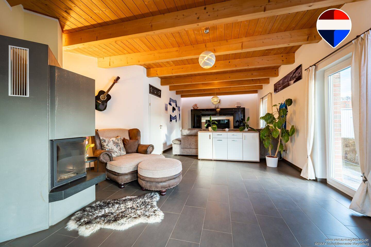 Energieeffizienz A+ | Modernes Familienidyll mit Kamin, Balkon und großem Grundstück – Magdeburg – Vorschaubild 8