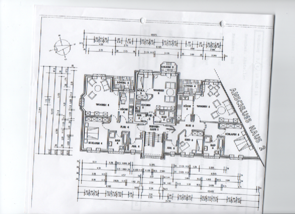 helle, nette Etagenwohnung