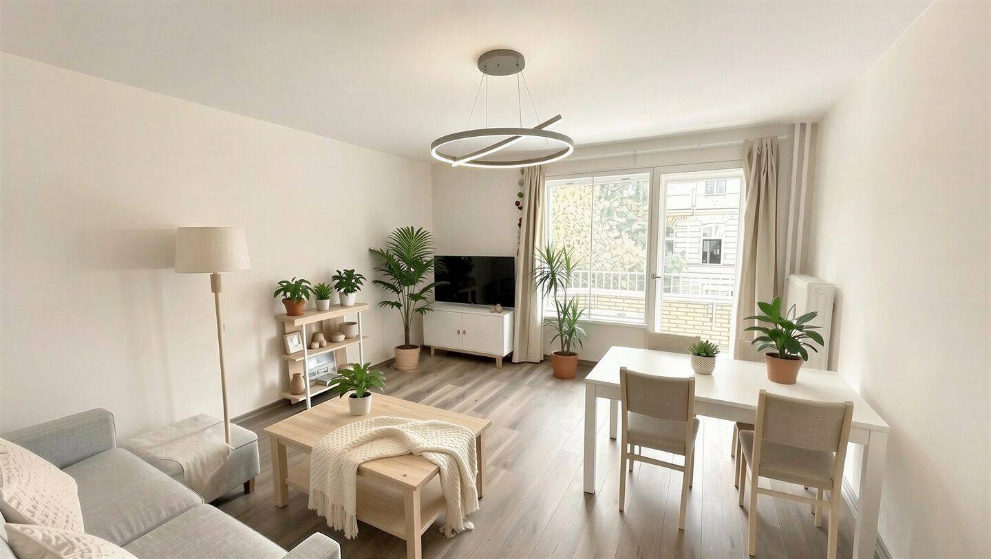 Nollendorfkiez: 70 m² - three full-sized rooms, west-facing balcony, available immediately – Berlin – Vorschaubild 3
