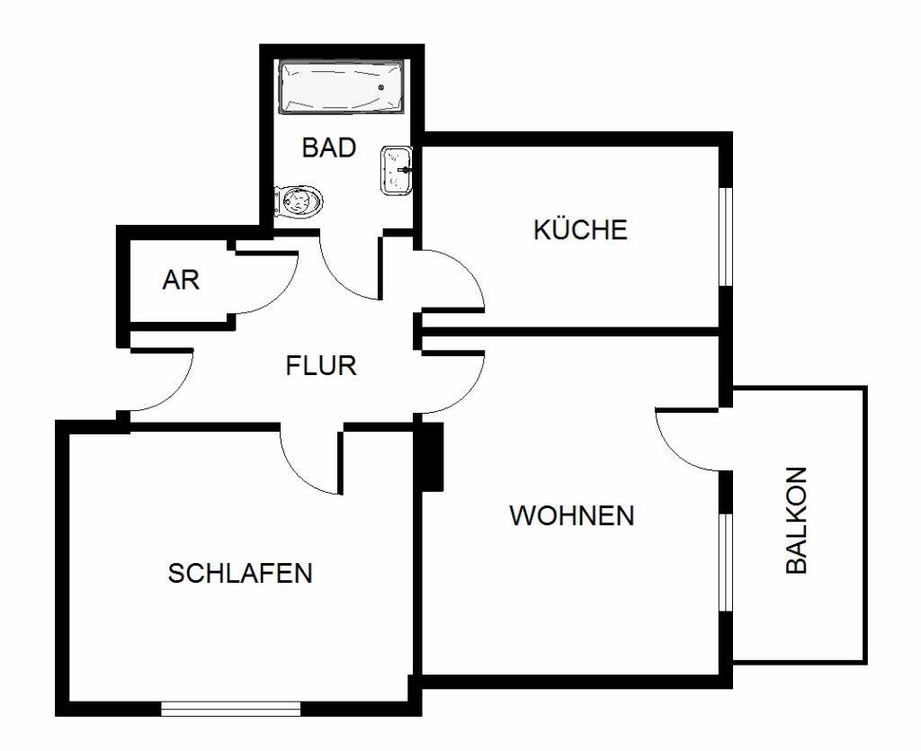 3-Zimmer-Wohnung in Gelsenkirchen Hassel