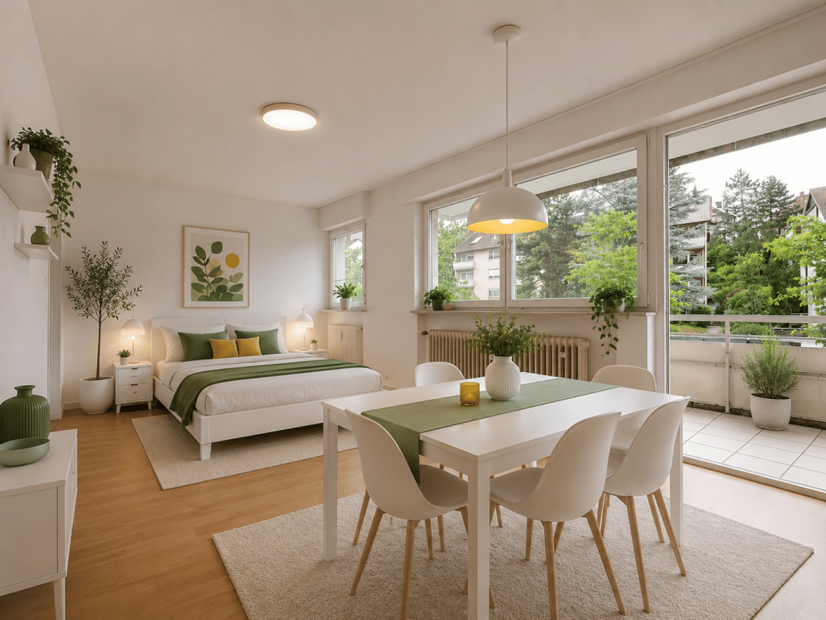 Leere 1-Zi-Whg mit Balkon - S-Ost - ruhige Lage in Gaisburg - BESICHTIGUNG DI, 18.08.26 – 70186 Stuttgart – Bild 1 von 9