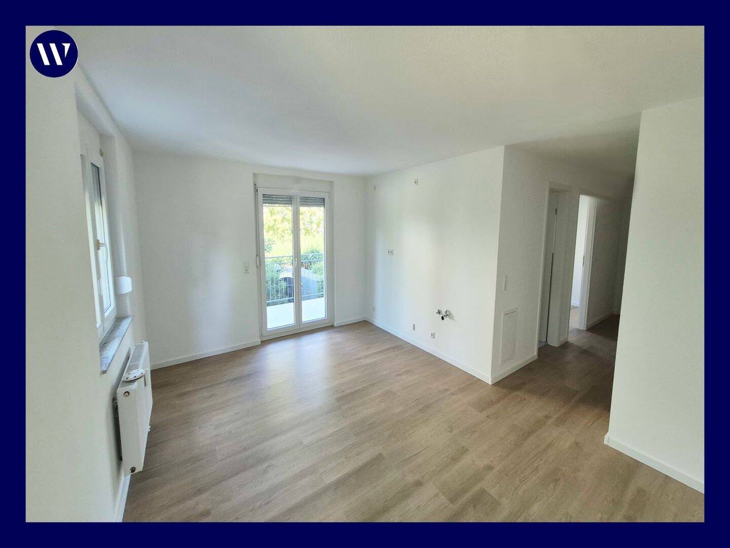Ihr neues Zuhause! Renovierte 2-Zimmer-Wohnung + Tageslichtbad mit Wanne + Keller + Balkon
