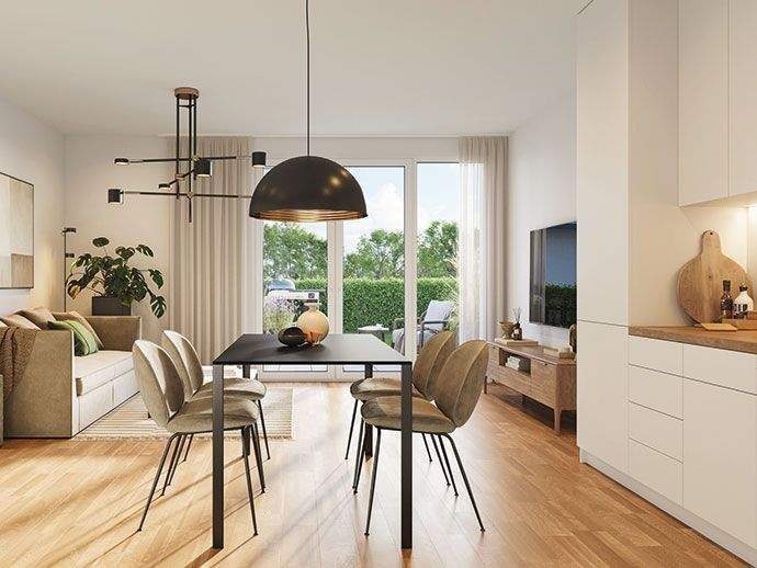 Familienfreundliche 4-Zi-Erdgeschosswohnung mit 2 Terrassen - WE702 – Reutlingen – Vorschaubild 8