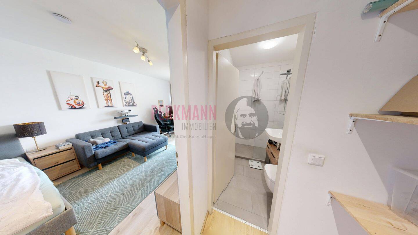 1 Zimmer Apartment mit Balkon zu verkaufen / Ideale Kapitalanlage oder zum Eigennutz – München – Vorschaubild 4