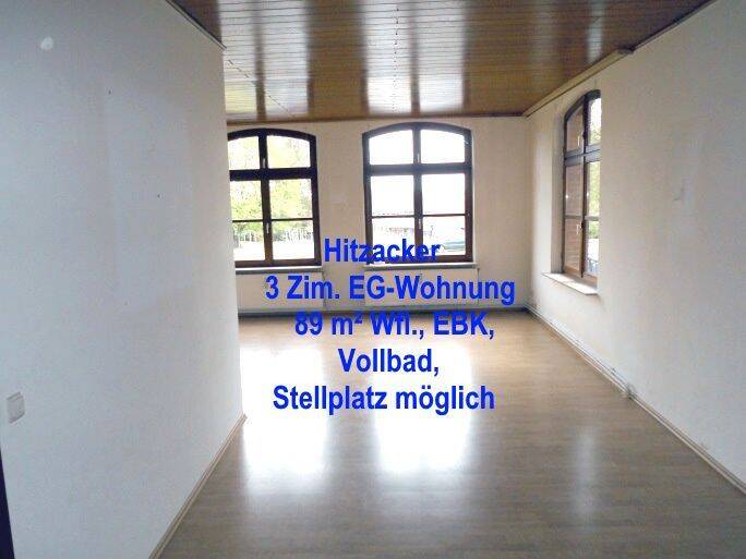 Hitzacker: 3 Zimmer Erdgeschosswohnung