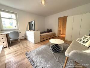 23521 HomeCompany Dresden Möbliert/Furnished Studio Apartment mit Balkon in Dresden-Striesen max. 2 Personen – 1277 Dresden – Vorschaubild 3