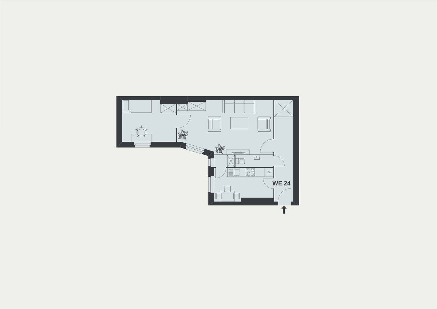 Einladende 2-Zi.-Wohnung im schönen Altbauhaus in perfekter Lage Berlin-Kreuzberg! (Eigennutzoption) – Berlin – Vorschaubild 2