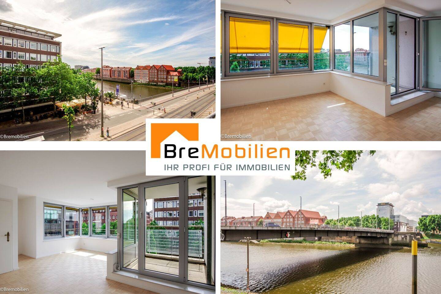 Exklusives Wohnen an der Weser - Citywohnung mit Weserblick im Herzen der Bremer Altstadt