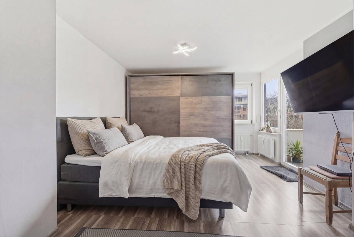 Charmante 2-Zimmer-Wohnung mit Loggien-Duo in München – München – Vorschaubild 5