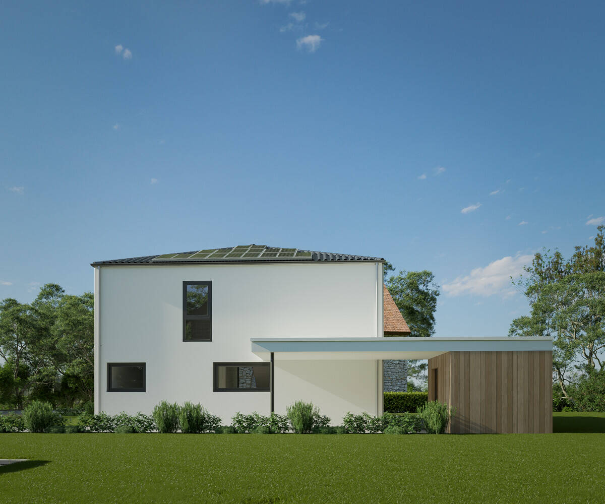 GRUNDSTEINHEIM: KfW40 Einfamilienhaus, Mitgestaltung und Erweiterbar auf 155 m² möglich – Paderborn – Vorschaubild 4