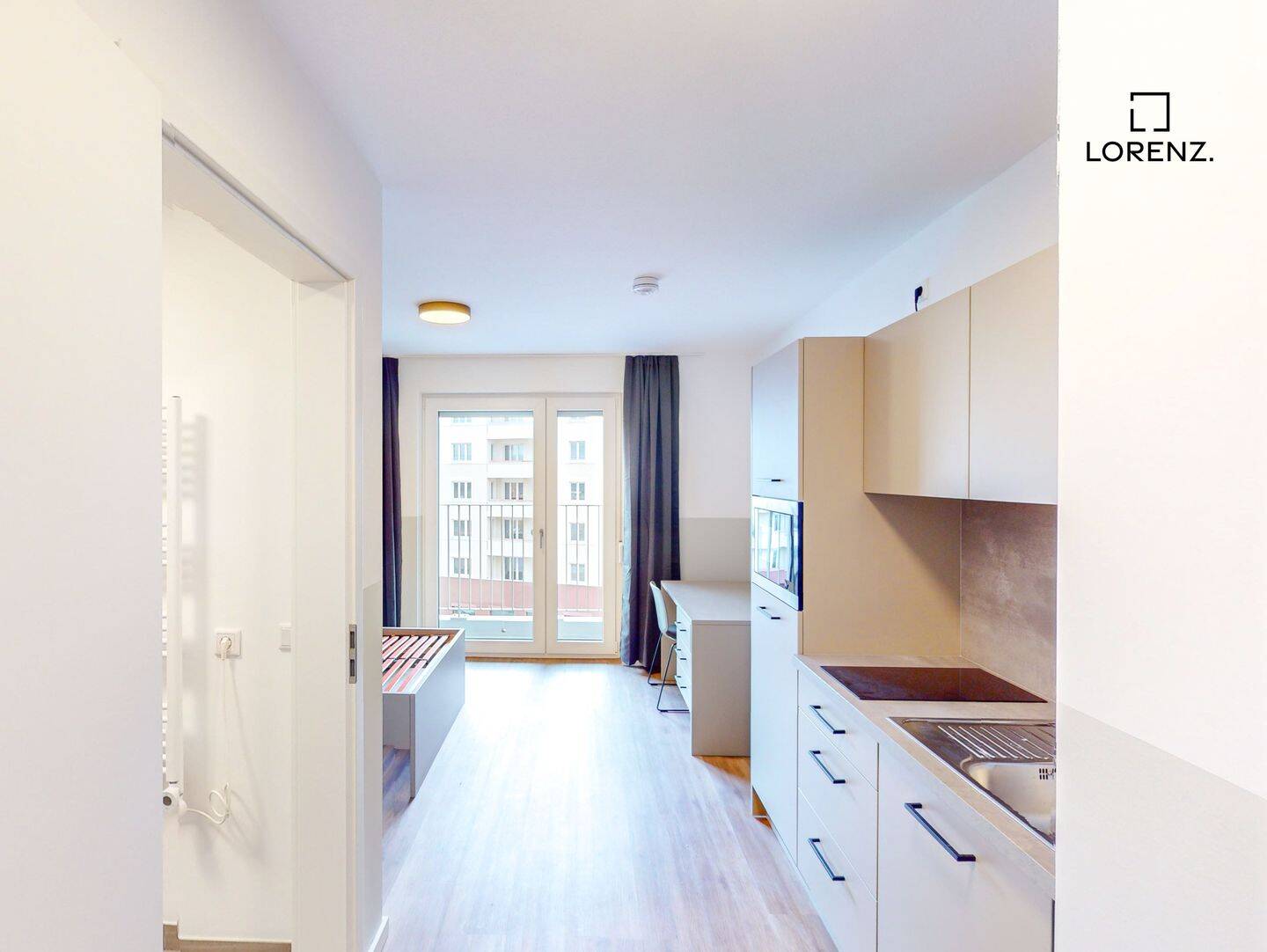 Möbliertes 1-Zimmer-Apartment in toller Tage! – Nürnberg – Vorschaubild 4