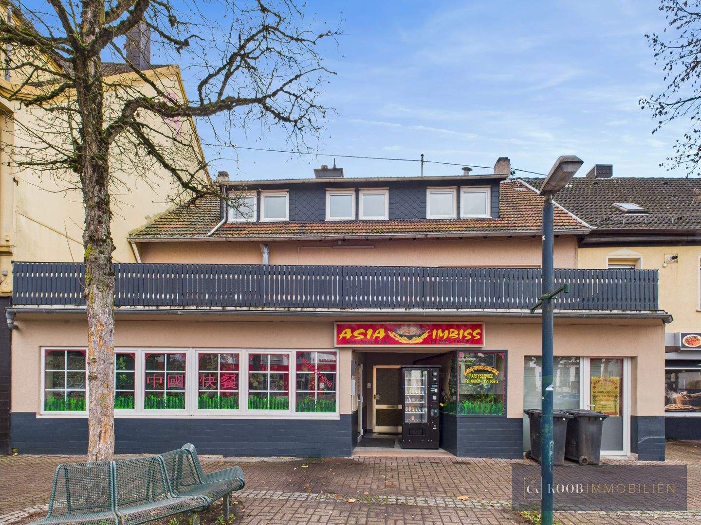 9,9-11 % Rendite: Wohn- & Geschäftshaus am Markt von Wiebelskirchen – Neunkirchen – Bild 1 von 3