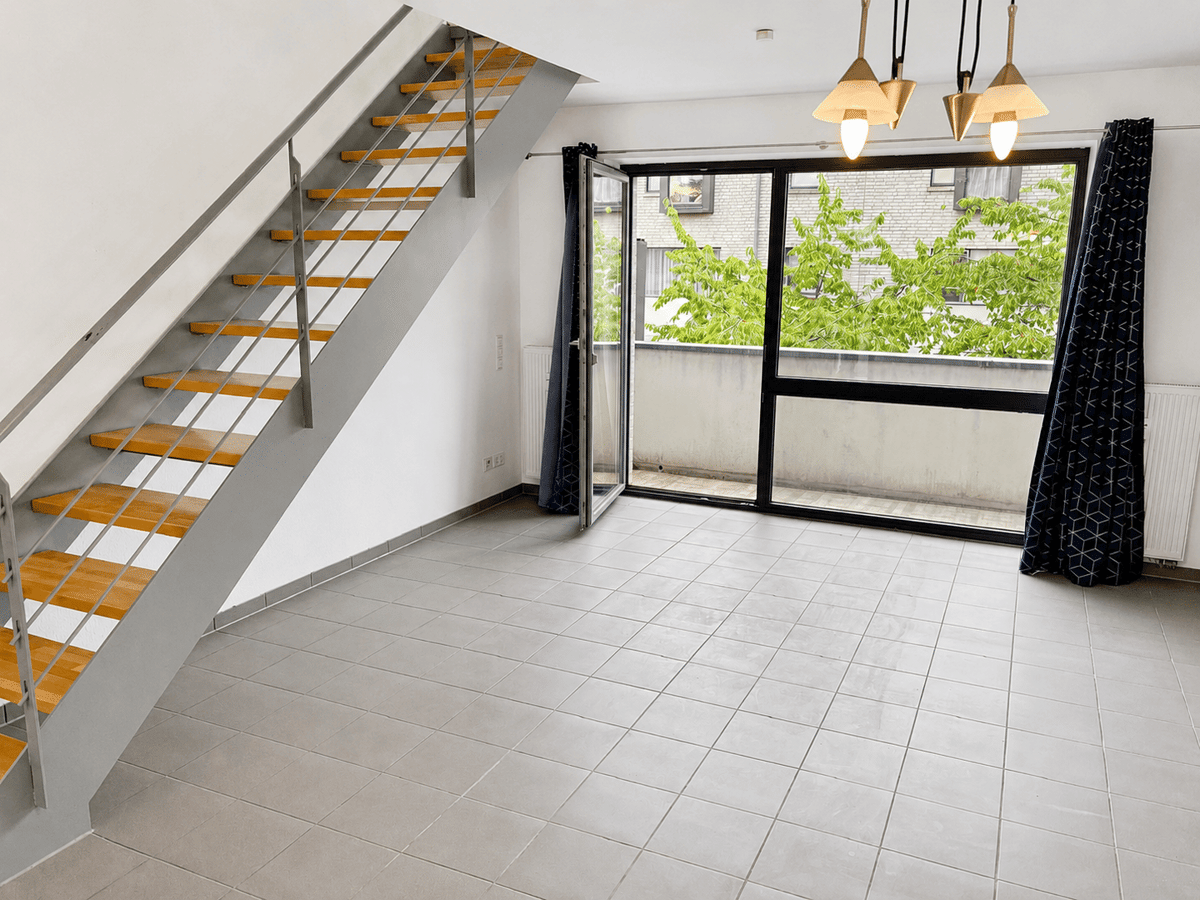 Ruhige 2-Zimmer-Maisonette im autofreien Lincoln-Quartier - mit Balkon, Kellerraum und Küche – 48159 Münster – Bild 1 von 9