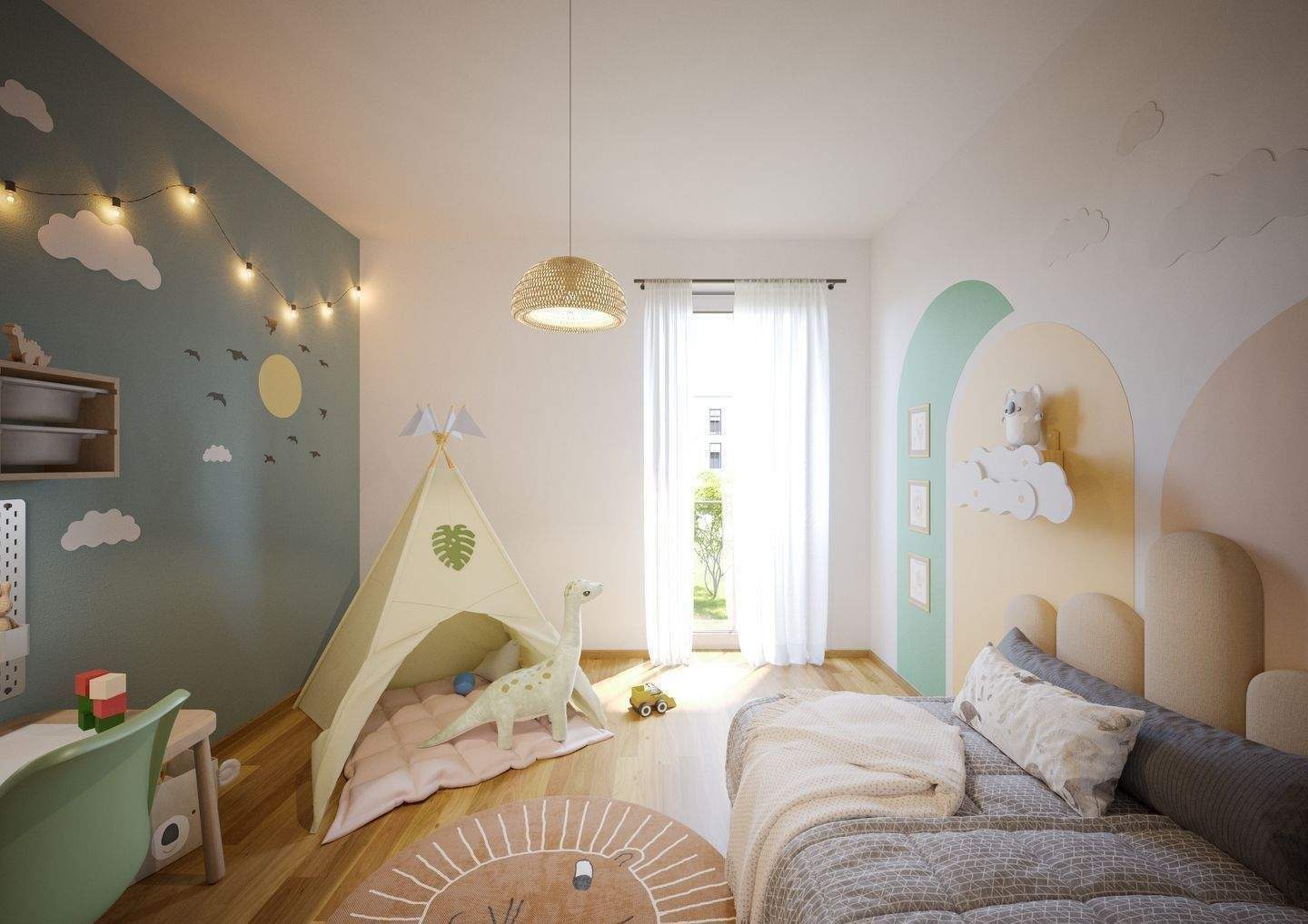 Aktion - Wenn Abendlicht und Parkluft zu Hause ankommen – 3-Zimmer in Marienbergpark-Lage – Nürnberg – Vorschaubild 6
