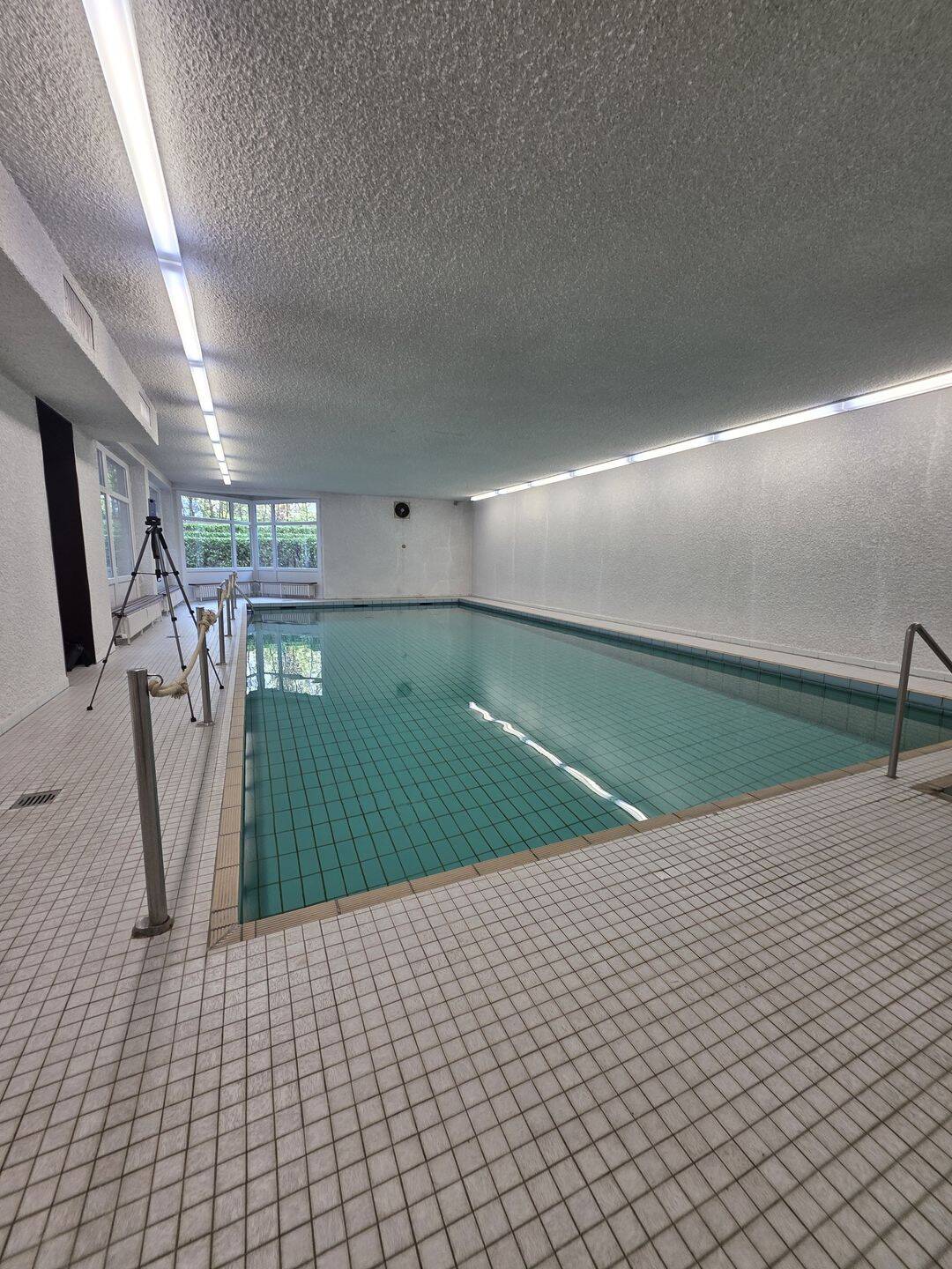 Moderne 2-Zimmer-Loftwohnung in Münster Coerde mit Balkon, Schwimmbad, Sauna und Solarium.