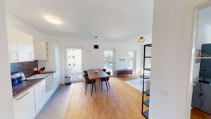 VIDO | Draussen mittendrin: Helle 2-Zimmer-Wohnung mit Loggia in grünem Wohnquartier in Bockenheim – 60486 Frankfurt am Main – Vorschaubild 9