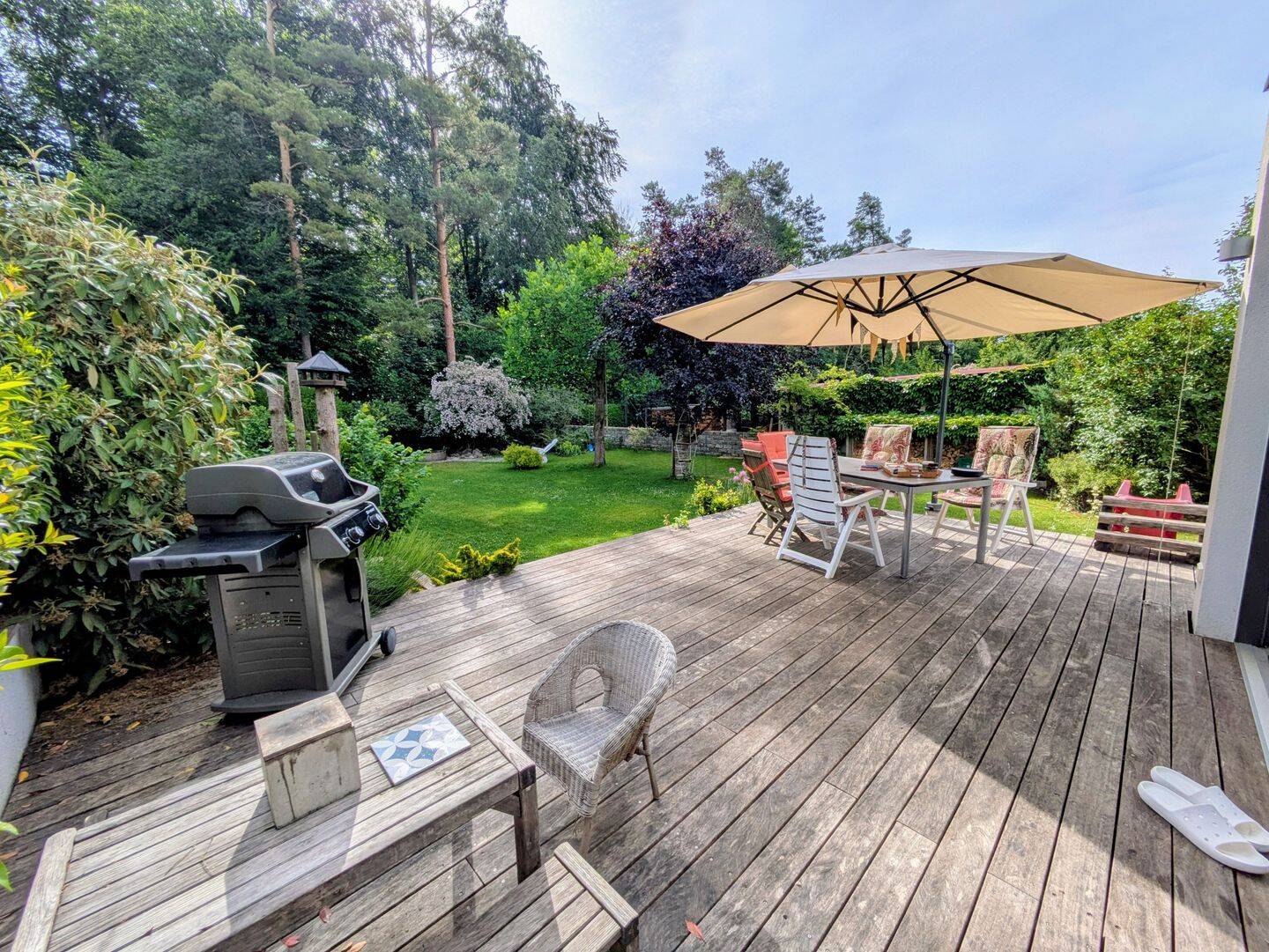 Haus am Waldrand mit Kamin & Sauna _ befristet & bei Bedarf teilmöbliert