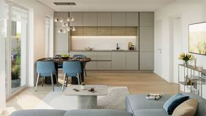 2 Zimmer 3.OG ETW mit Garten (KfW55) - Typ "Andante" – 63225 Langen – Vorschaubild 7