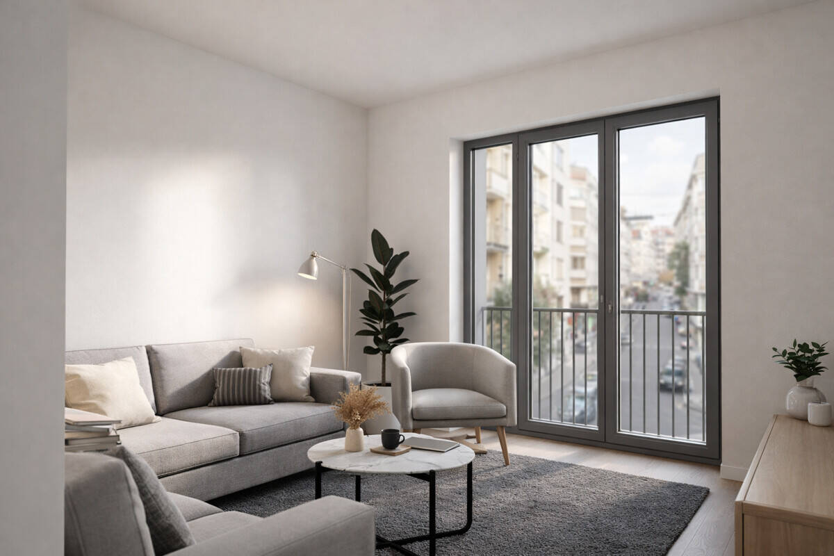 SCHÖNEBERG / KREUZBERG: BESTE LAGE: ERSTBEZUG im LUXUS Neubau: 3-Zimmer-Whg + 2 Bäder und Balkon