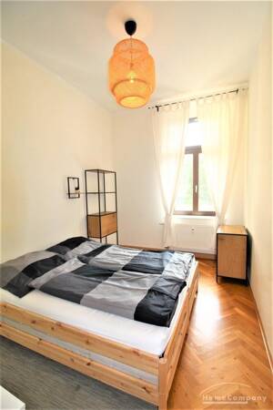 23324 HomeCompany Dresden Möbliert/Furnished 2-Zimmer Wohnung mit Balkon in Dresden-Friedrichstadt max. 4 Personen – 1067 Dresden – Vorschaubild 6