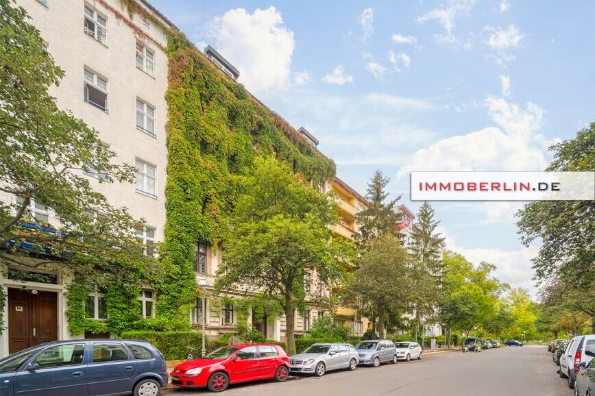 IMMOBERLIN.DE - Beliebte Lage! Sehr angenehme Altbauwohnung beim Bergmannkiez