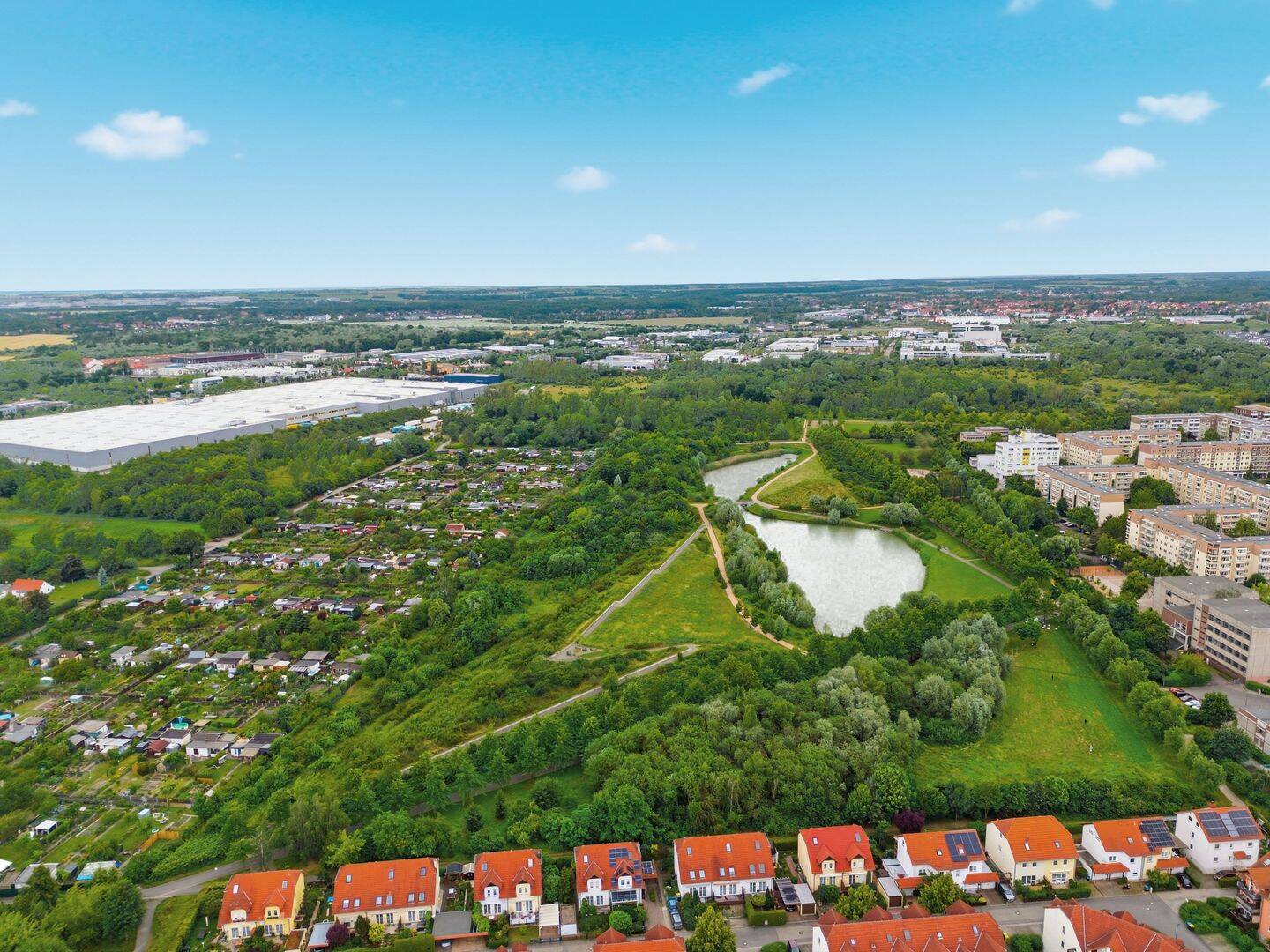 Urban verbunden. Naturnah zuhause. - Exklusive 4-Zimmer Wohnung im neuen Wohnquartier Grüner Bogen – Leipzig – Vorschaubild 5