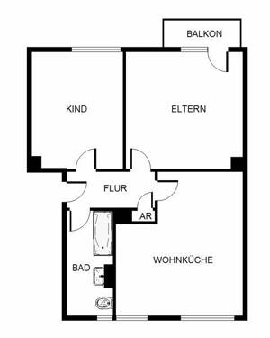 Schöne 3-Zimmer-Wohnung zum Wohlfühlen !