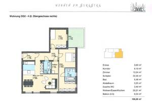 von Privat: 3-Zimmer-Wohnung mit Balkon und Einbauküche :-) ... ab 01.08.2026 verfügbar – 91054 Erlangen – Vorschaubild 2